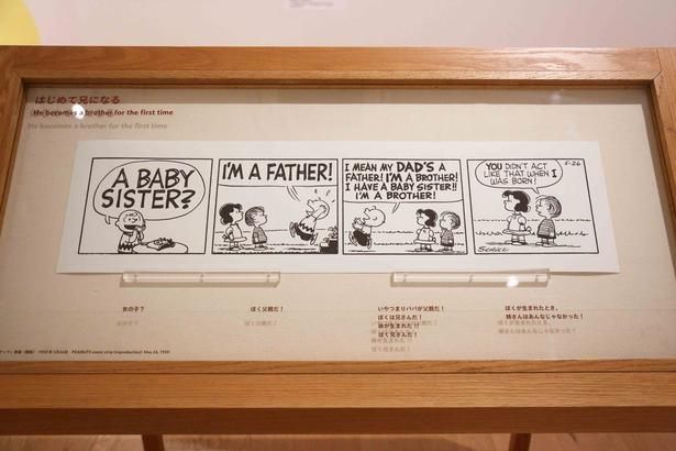 「ピーナッツ」原画（複製）1959年5月26日 ©Peanuts Worldwide LLC