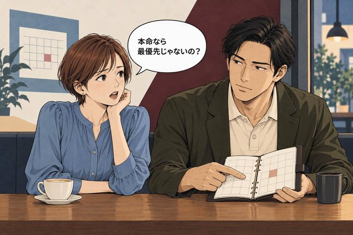 「本命なら私が最優先でしょ？」好きな女性を”いつも１番にしない”男性のホンネ