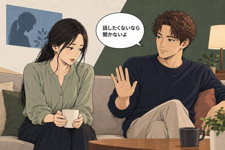 「話したくないなら聞かないよ」本命女性の“過去”について質問攻めしない男性心理