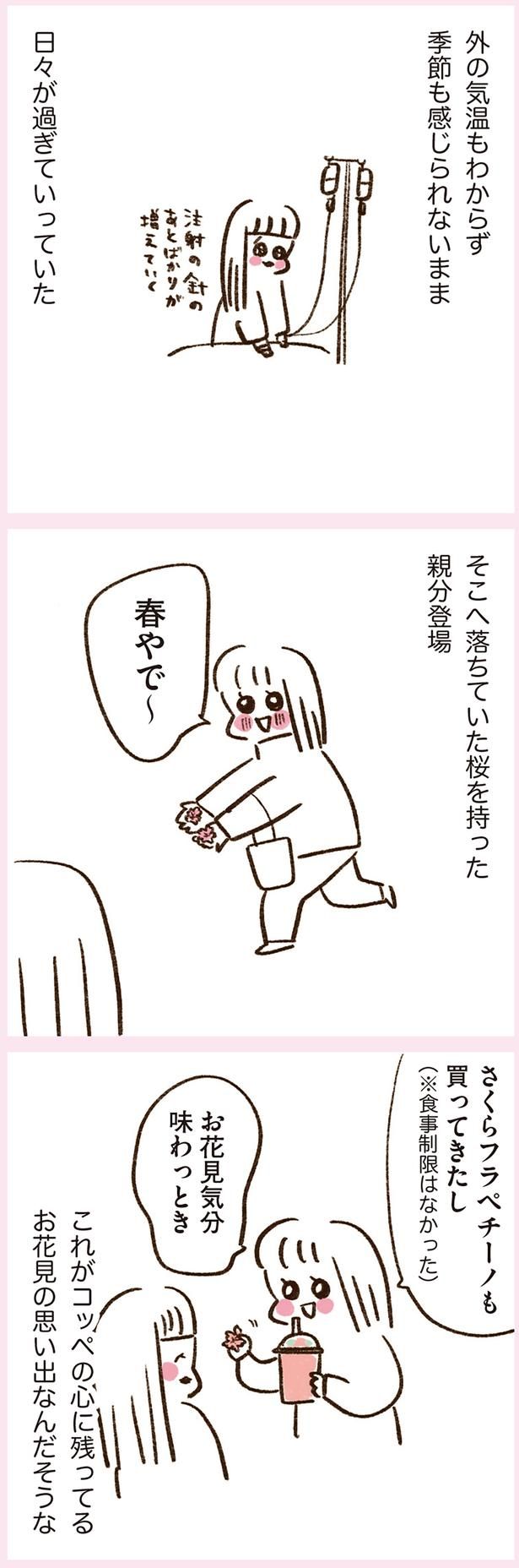 お花見気分味わっとき （C）やまもとりえ／KADOKAWA