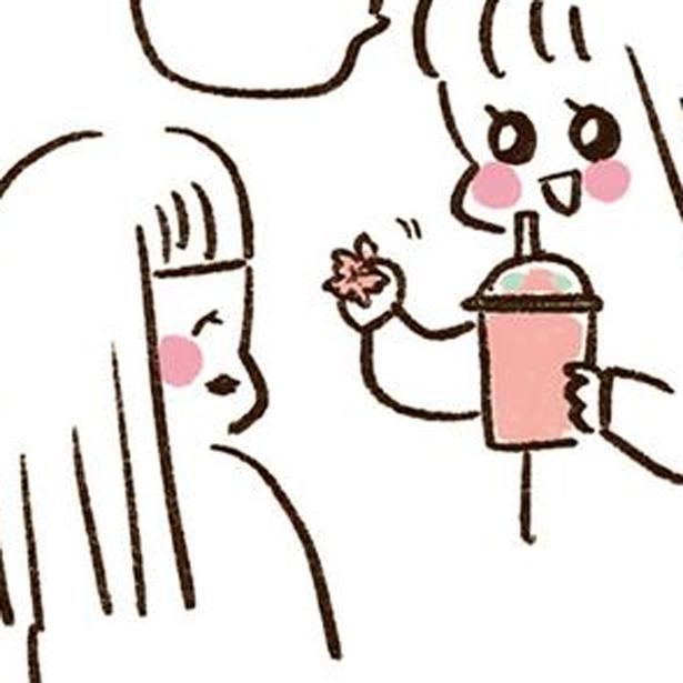 友人の心に残った病室でのお花見 （C）やまもとりえ／KADOKAWA
