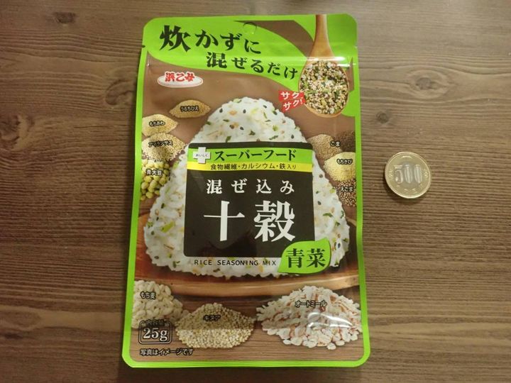 DAISO(ダイソー)：浜乙女 混ぜ込み十穀青菜