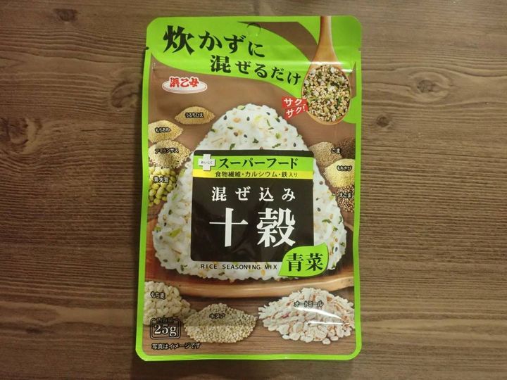 DAISO(ダイソー)：浜乙女 混ぜ込み十穀青菜