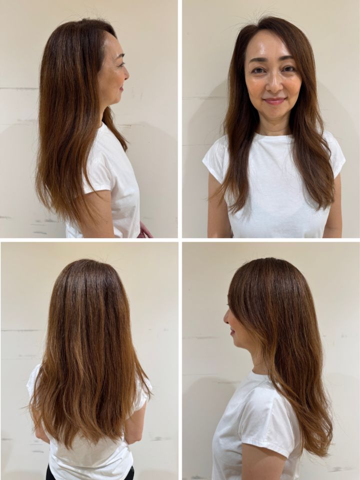 カットモデル 柴田弘美さん before