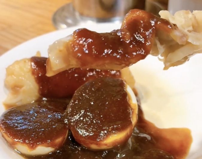 三徳らーめん 味噌だれおでん