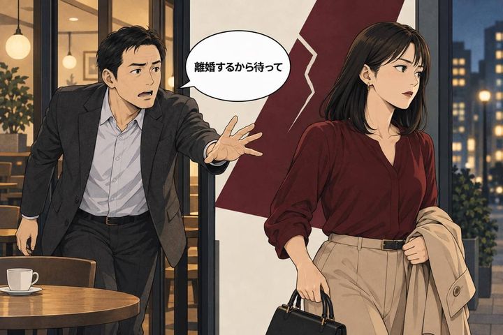 別れを告げた途端に「離婚するから」。不倫男性が最後の最後で焦るワケ