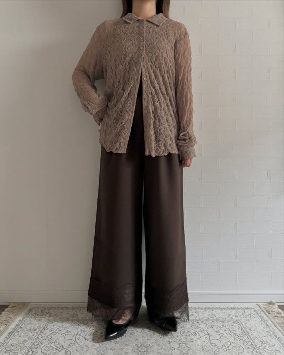 しまむら「ワイドパンツ」