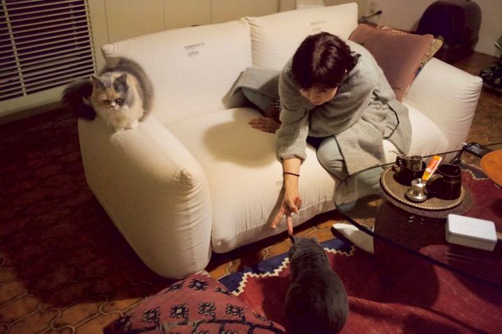 野口アヤさんとベッチンフラノ