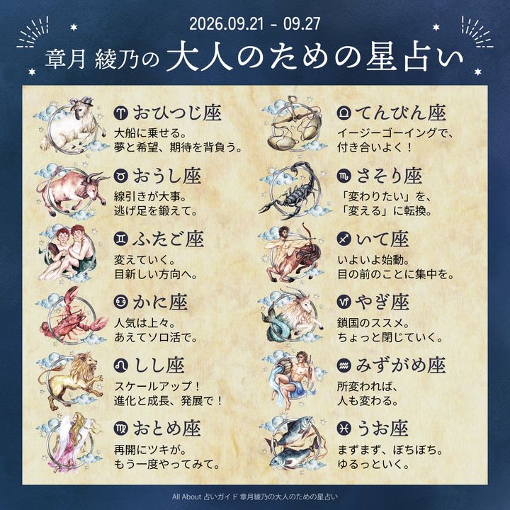 章月綾乃からあなたへ送る今週のメッセージ