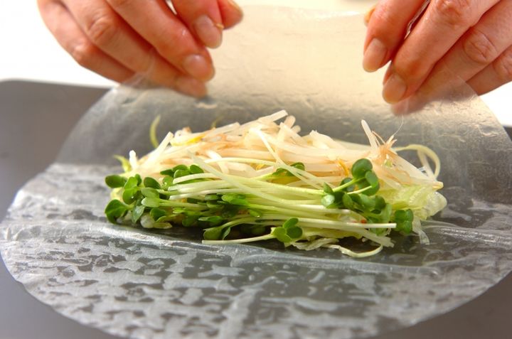 生春巻きをお店の味に！プロが伝授 by山下 和美さんの作り方1