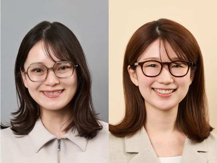 アイヴァン メガネ 華顔・涼顔 ベストな1本 着用画像