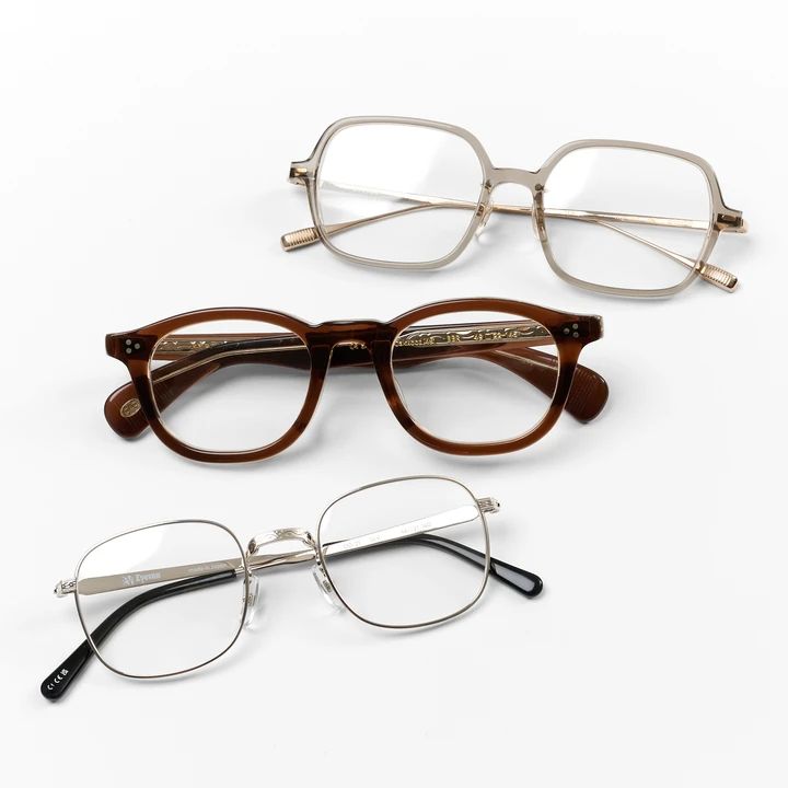 EYEVAN 通勤服に合わせたい洒落感メガネ 3本
