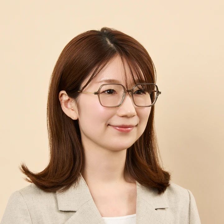 アイヴァン Highland メガネ 涼顔 着用画像