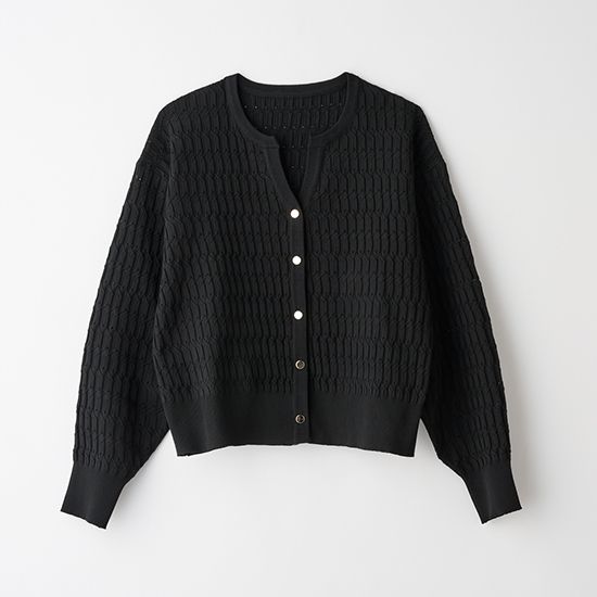 [Emma Taylor]キーネックカーディガン×キャミソールセット