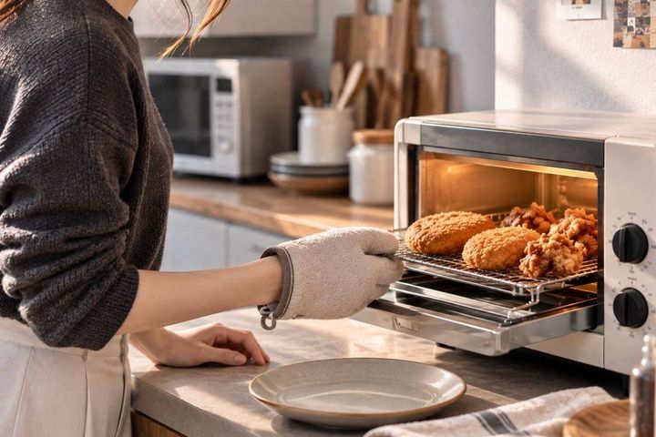 冷めた揚げ物、電子レンジだけで温める？意外と知らない“サクッと感”の戻し方