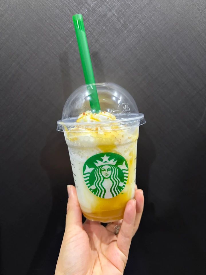 スタバ新作「とろり蜜芋 紅はるか フラペチーノ®」を飲んでみた♡カロリーオフのおすすめカスタムも_2