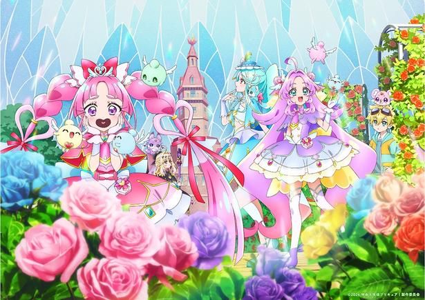 不思議な庭へとたどり着いた名探偵プリキュア [c]2026 映画名探偵プリキュア！製作委員会