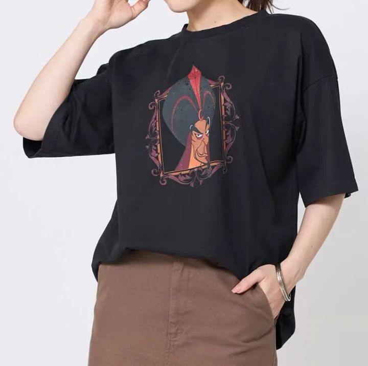 ユニセックスディズニーヴィランズバディTシャツ ジャファー
