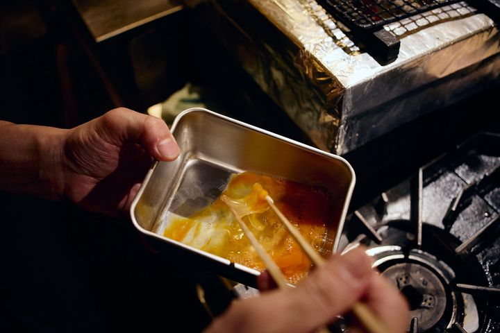 卵をとく