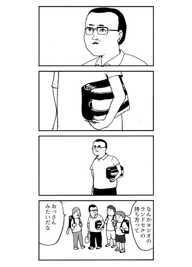 男の矜持 画像提供：まんがのおじさん(@man_oji)