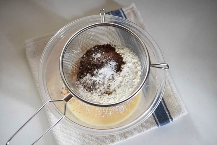 ココア蒸しパンの作り方