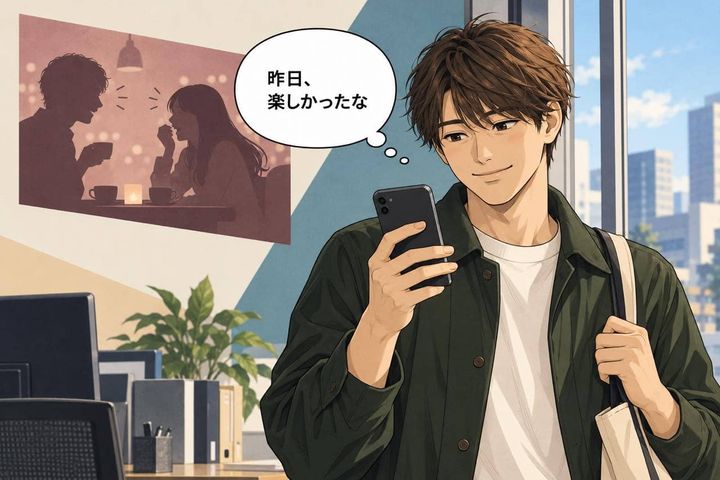 「昨日、楽しかったな」男性からそんなLINEが来るのは本命サイン