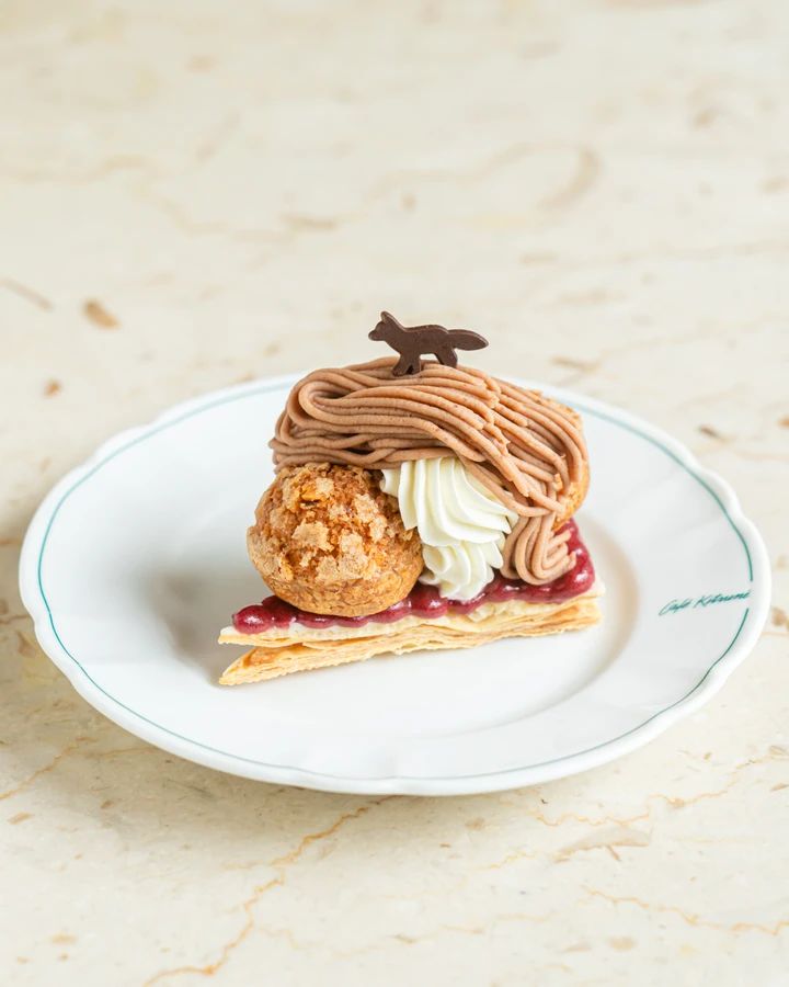 Saint-Honoré Marron et Cassis – サントノーレ マロン＆カシス（青山限定） Eat in ¥850