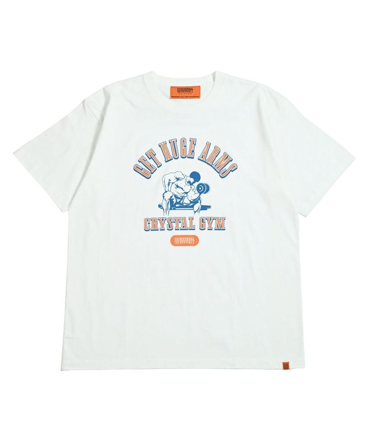 トレーニングをテーマにしたコラボレーションTシャツ。