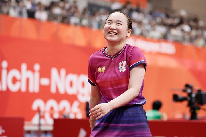 伊藤美誠（C）Getty Images