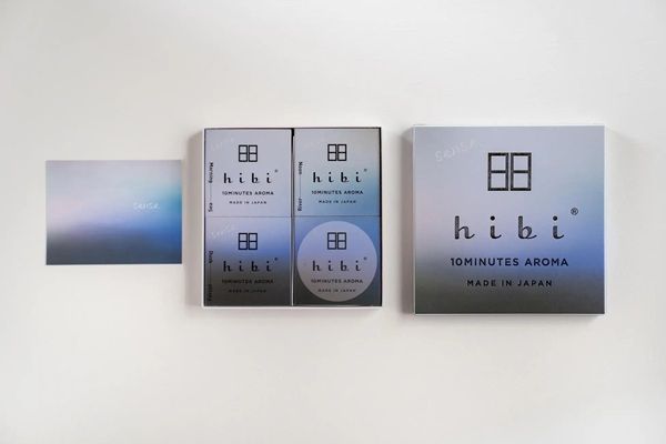 【東京都台東区・兵庫県太子町】着火具のいらないお香hibiから、ブレンディッドアロマシリーズ「hibi sense.」登場