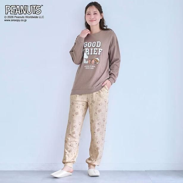 「チュニックパジャマ(ブラウン)」(5990円)