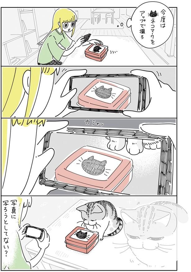 写ろうとしてない？ （C）キュルZ／KADOKAWA
