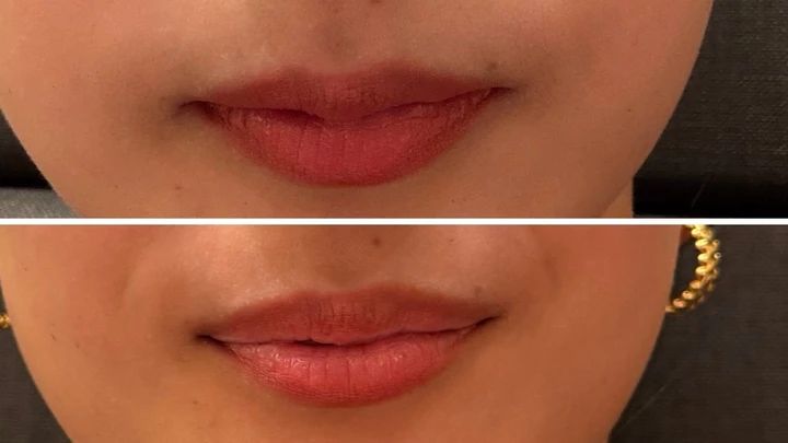 【DIOR飲み会リップ】食事前、食事後比較