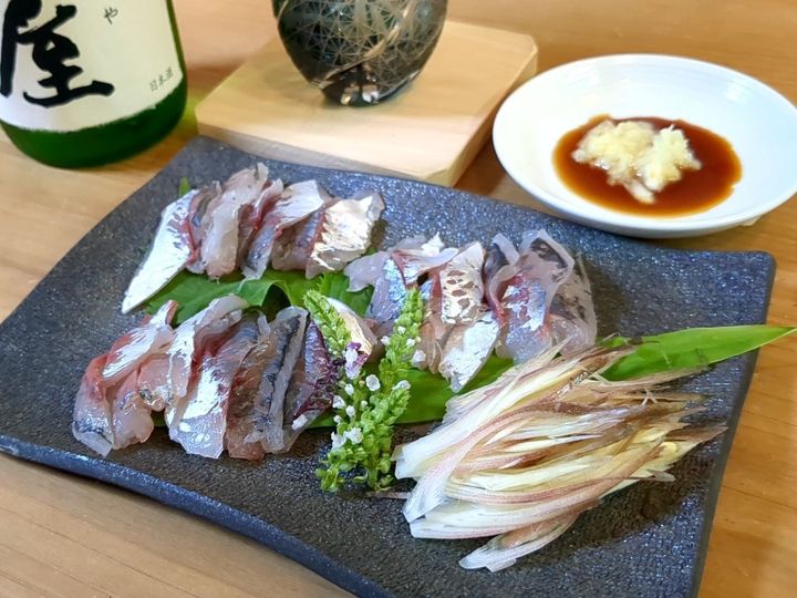 釣ったアジをお刺身でしみじみ味わうシルバーウィークの過ごし方