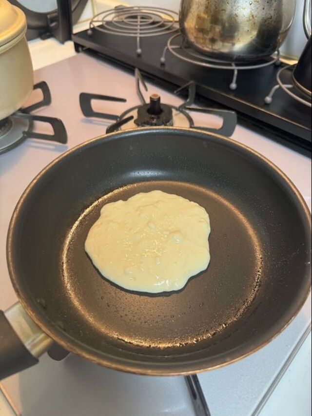 2. 生地を焼く