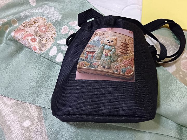 思い出の着物が、バッグとして生まれ変わりました