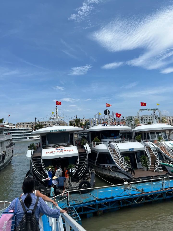 トゥアンチャン港に到着！
