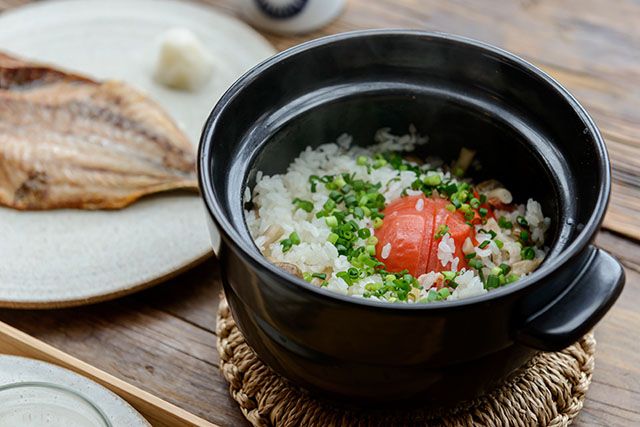 トマトの炊き込みご飯