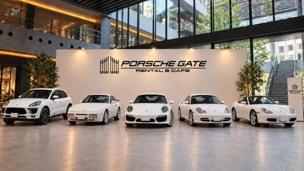 「ポルシェゲート」が名古屋にオープン。数十台のポルシェを定額で楽しめる！