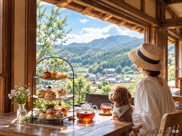 【奈良県山添村】古民家を再生した里山アフタヌーンティーサロン「YOHAKU SALON」開業へクラファン開始