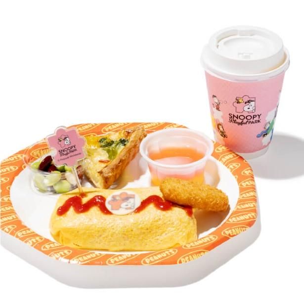 「キッズオムライスセット」(1500円) 