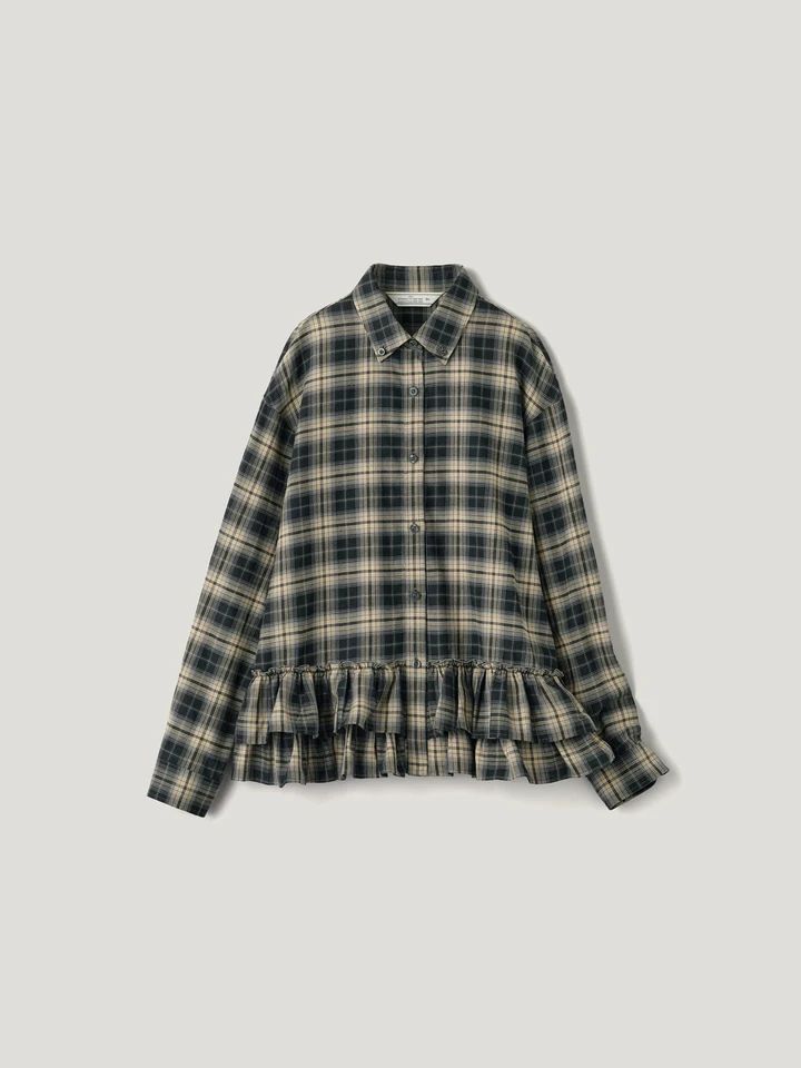 フリルシャツ￥2990