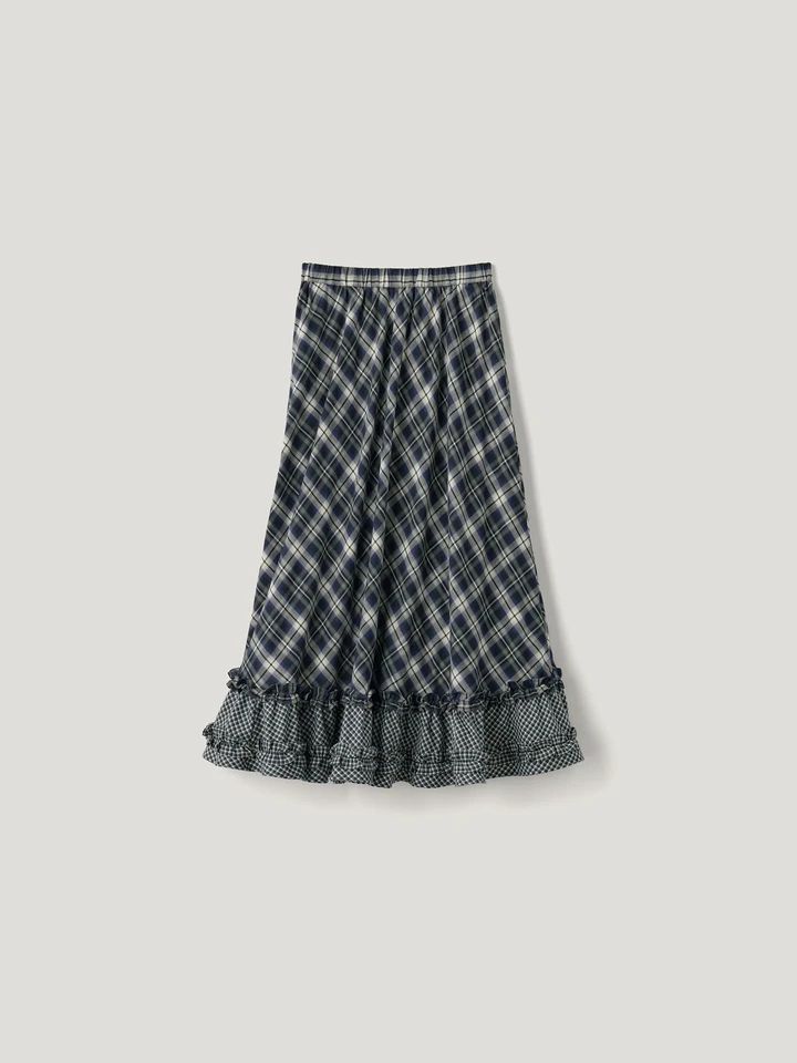 フリルスカート￥3990