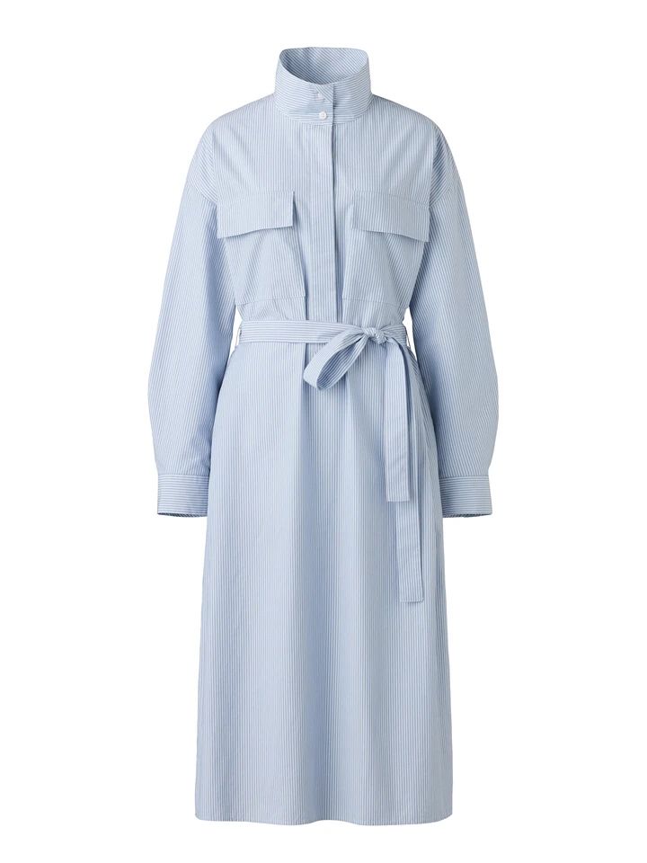 コットンスタンドカラーワンピース￥5990