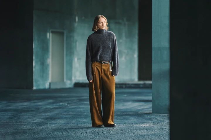 UNIQLO : C（ユニクロ ： シー）ニットとパンツコーデ