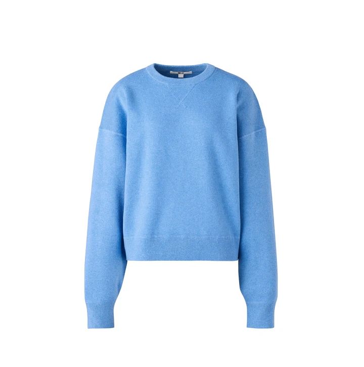 スムースコットンクルーネックセーター￥3990