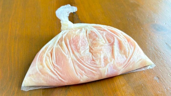 鶏むね肉の白だし生姜焼き