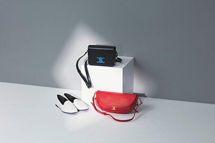 セリーヌののバッグとシューズ