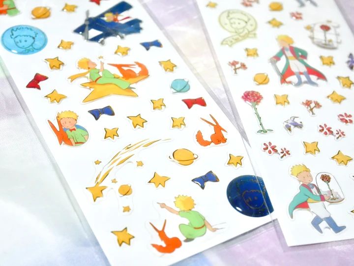 星の王子さま ぷっくりシール