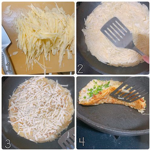 じゃがいものネギチーズ焼き作り方